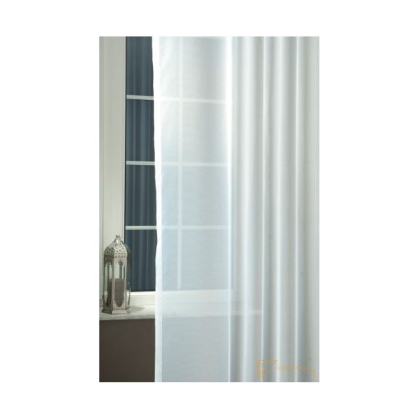 PRÍMA voile 01 fehér 220 cm + ózs Függöny Sarok PRÍMA voile 01 fehér 220 cm + ózs fényáteresztő függöny