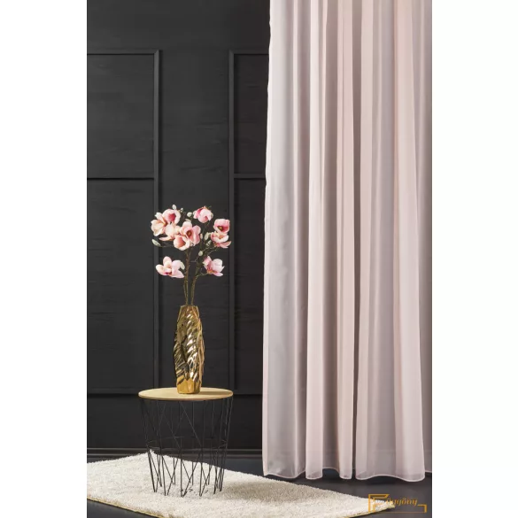 (7 szín) Krepp voile CHARLOTTE 28 púder 300 cm + ózs