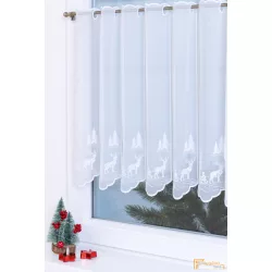   Ralph a rénszarvas - Fehér fényáteresztő függöny - 60cm