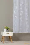 (2 méret) Elenor finom szövésű voile - Fehér- 220cm