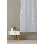 (2 méret) Elenor finom szövésű voile - Fehér- 220cm