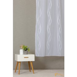 (2 méret) Elenor finom szövésű voile - Fehér- 220cm