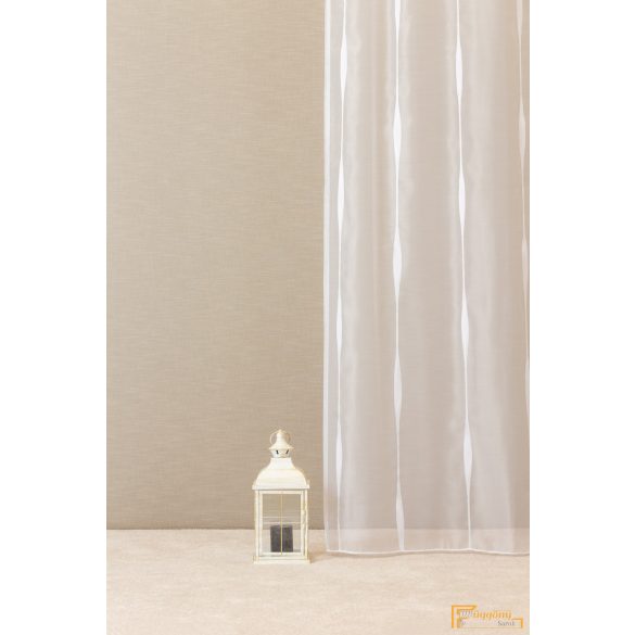(2 szín) Solanum nyírt voile - Fehér - 295cm
