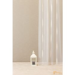 (2 szín) Solanum nyírt voile - Ekru - 295cm