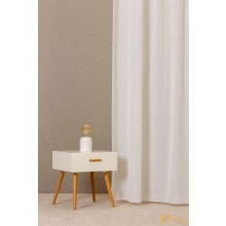   (10 szín) PRIMULA  Sablé fényáteresztő függöny - Eleféntcsont -300 cm