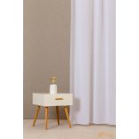 (10 szín) PRIMULA  Sablé fényáteresztő függöny - Eleféntcsont -300 cm