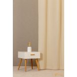(10 szín) PRIMULA  Sablé fényáteresztő függöny - Vanília -300 cm