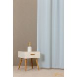 (10 szín) PRIMULA  Sablé fényáteresztő függöny - Kék - 300 cm