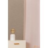 (10 szín) PRIMULA  Sablé fényáteresztő függöny - Rózsaszín -300 cm