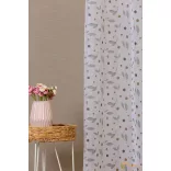Vidám levélkék Leaf fényáteresztő függöny - 290cm