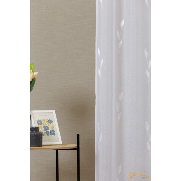 (3 szín) Tulipános fényáteresztő - Fehér- 320cm
