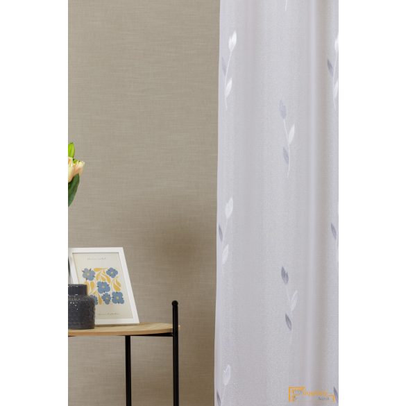 (3 szín) Tulipános fényáteresztő - Ezüst- 320cm