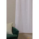 (2 szín 2 méret) Florin  nyírt sablé -Közép és világoszöld falevelek -300cm