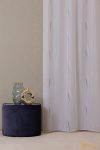 (2 szín) NEFERTITI nyírt sablé - Vízkék - 300cm