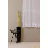 (2 méret) Zuria lyukhímzett sablé -Fehér- 220cm