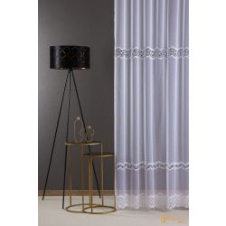 (2 méret) Applikált dreher sable KORANA 01 fehér 280cm