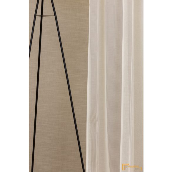(2 szín) Zoé csíkos dreher sable - Caffe- 300cm