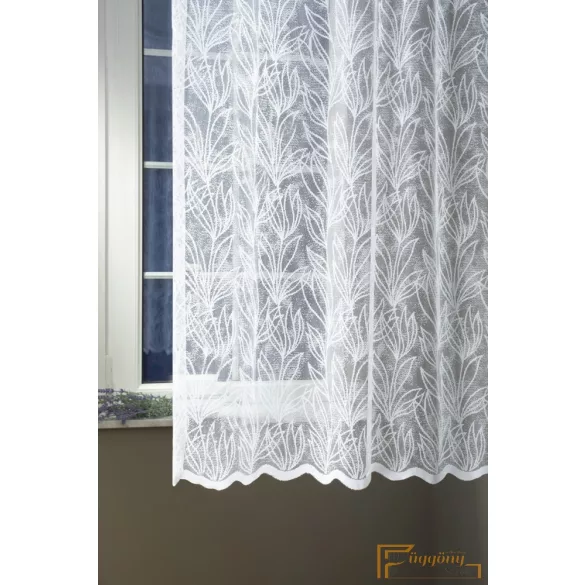 (2 méret) Fehér jaquard függöny 7325/180cm