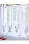 Törpés vitrage konyhai függöny 60 cm