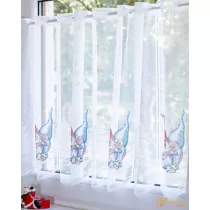 Törpés vitrage konyhai függöny 60 cm