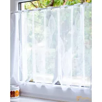 Bk2004 Levél mintás konyhai függöny 60 cm