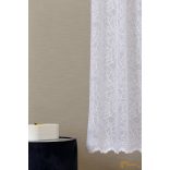 (2 méret) Barokkos jacquard kötött fényáteresztő függöny Bihar-220cm