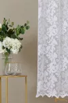 (2 méret) Klasszikus leveles mintás jaquard- 310cm