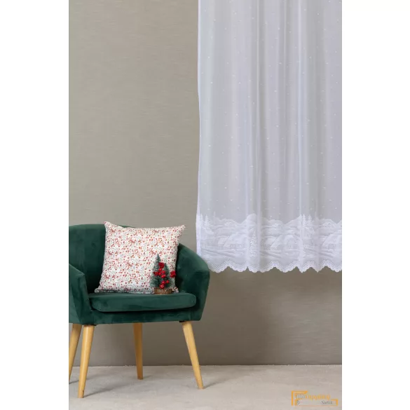 December - Havas táj mintás fényáteresztő - 60cm