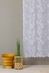 (2 méret) Bercel levél mintás Jaquard függöny- 220cm