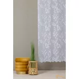 (2 méret) Bercel levél mintás Jaquard függöny- 220cm