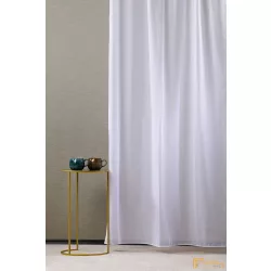   (3 szín) FR lángálló batiszt függöny - Believe - 300cm - Fehér
