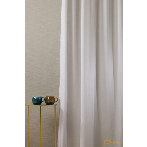 (3 szín) FR lángálló batiszt függöny - Believe - 300cm - Szürke
