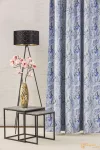 (3 szín) DIM OUT Nyomott CARRARA 37 kék 280 cm