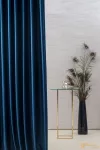 (17 szín) Deko bársony VELLUTO 37 indigó 280cm