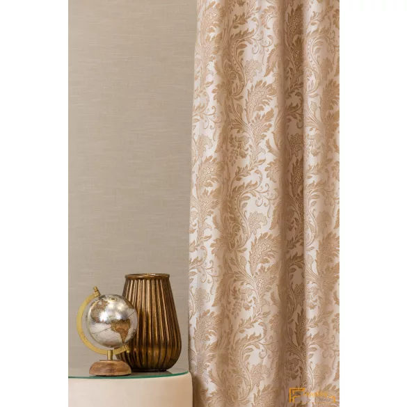 (4 szín) RONIA dekor függöny 290cm. Caffe latte