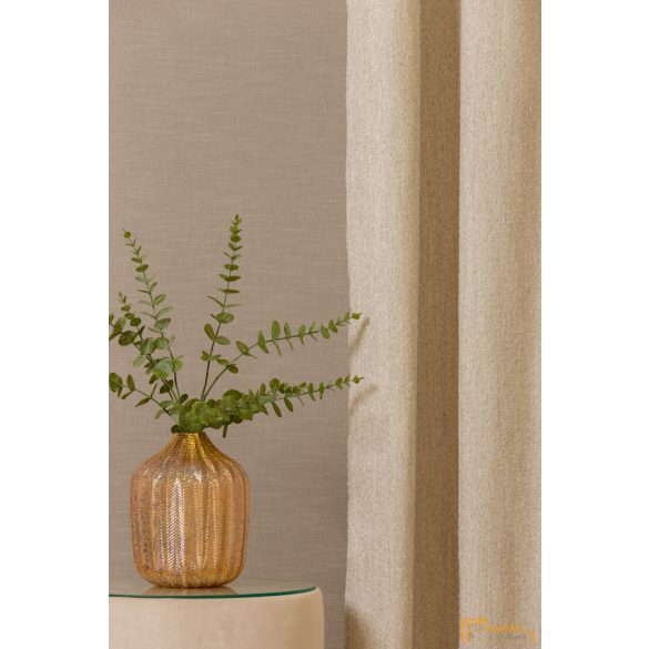 (3 szín) Faunus dekor függöny -Drapp-300cm
