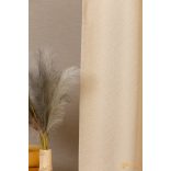 (4 szín) Kabir solid sötétítő függöny- Bézs - 270 cm