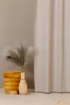 (4 szín) Kabir solid sötétítő függöny- Ezüst - 270 cm