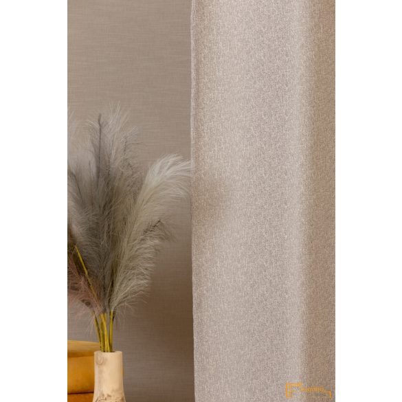(4 szín) Kabir solid sötétítő függöny- Ezüst - 270 cm