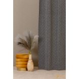 (4 szín) Kabir solid sötétítő függöny- Fekete - 270 cm
