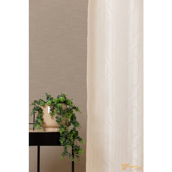 (4 szín) Erté art dekor függöny-Ecru