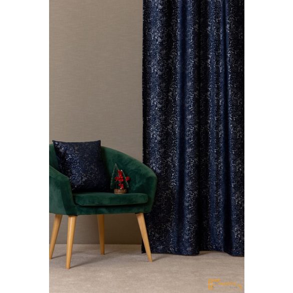 Karácsonyi ágak dekor függöny - Royal