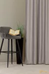 (9 szín) MIRON kalanderezett bársony  300 cm magas - Ezüst