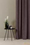 (5 szín) Nolen - Buklé szerű szövött anyag - 295cm- Sötétkék