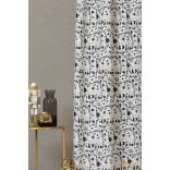 Gingerbread ünnepi dekor függöny - 180 cm