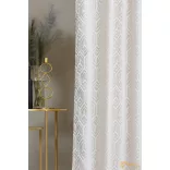 (4 szín) LUCAS jacquard szövésű dekor függöny - Ecru - 340cm