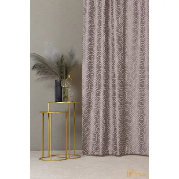  (4 szín) LUCAS jacquard szövésű dekor függöny - Caffe - 340cm