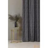  (4 szín) LUCAS jacquard szövésű dekor függöny - Inox - 340cm