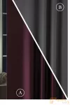 27 Burgundy-szürke DIM OUT PIERROT 300cm