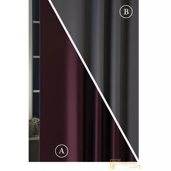 27 Burgundy-szürke DIM OUT PIERROT 300cm